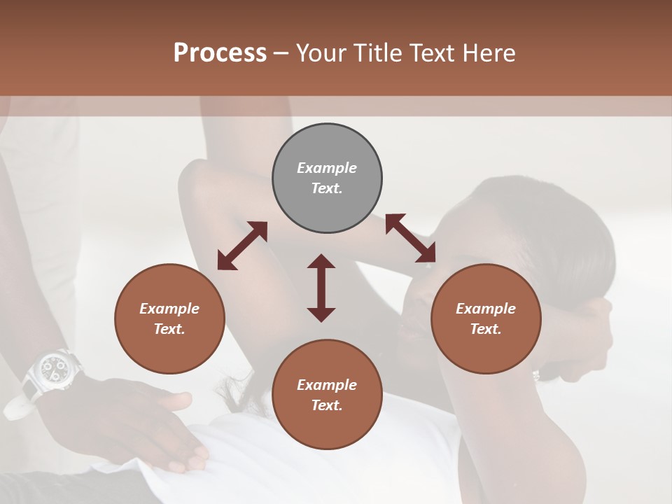 Personal Women Black PowerPoint Template