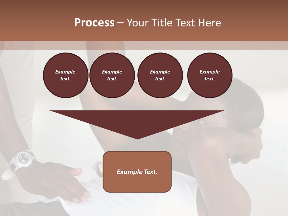 Personal Women Black PowerPoint Template