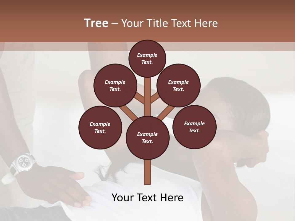 Personal Women Black PowerPoint Template