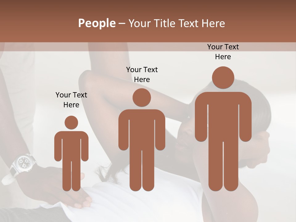 Personal Women Black PowerPoint Template