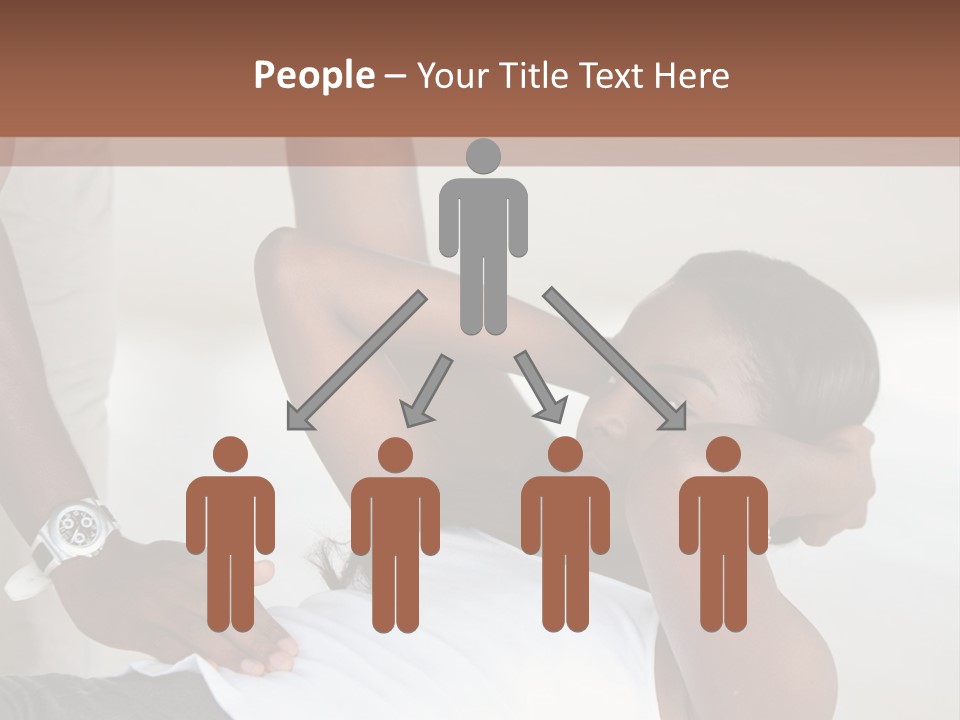 Personal Women Black PowerPoint Template