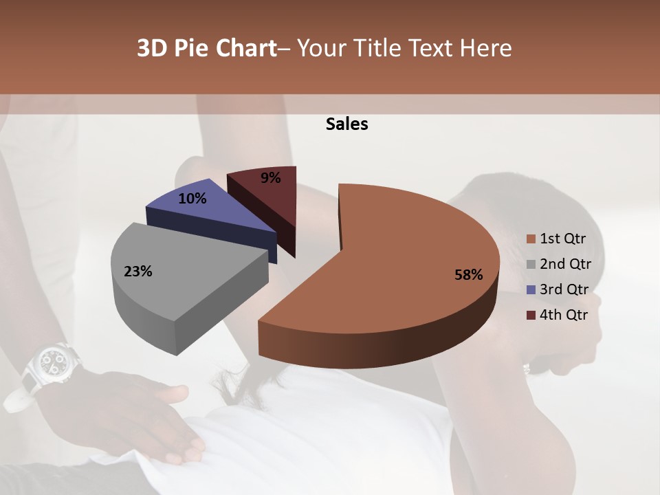 Personal Women Black PowerPoint Template