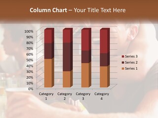 A Group Of People Sitting Around A Table With Beers PowerPoint Template