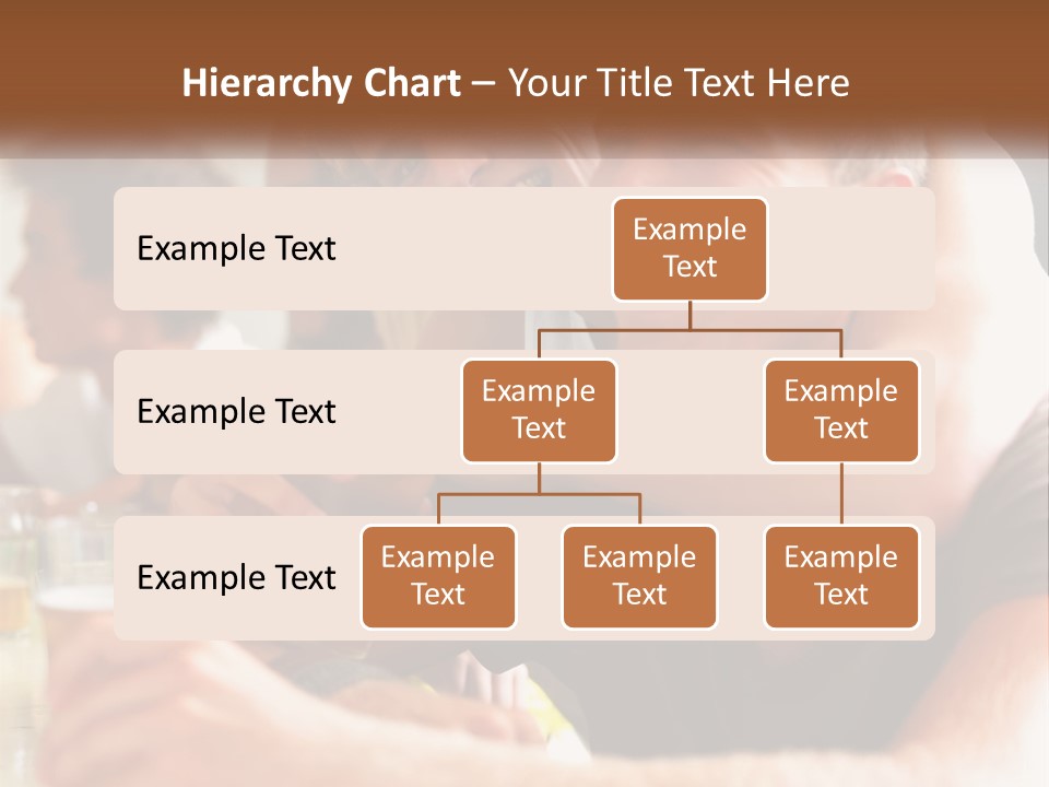 A Group Of People Sitting Around A Table With Beers PowerPoint Template