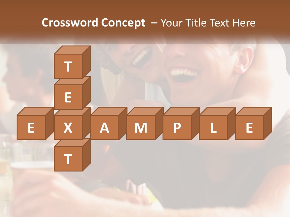 A Group Of People Sitting Around A Table With Beers PowerPoint Template