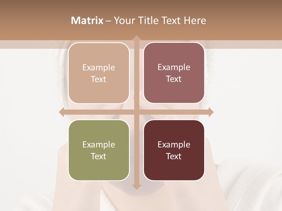 Shower Bathroom Towel PowerPoint Template