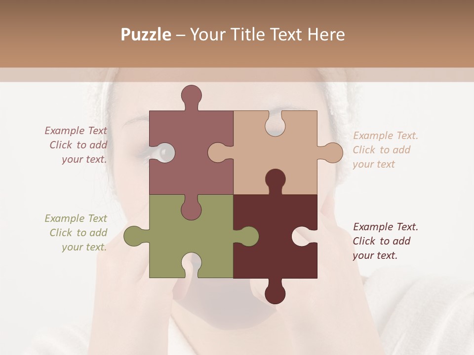 Shower Bathroom Towel PowerPoint Template