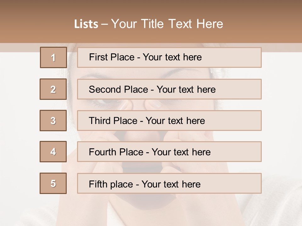 Shower Bathroom Towel PowerPoint Template