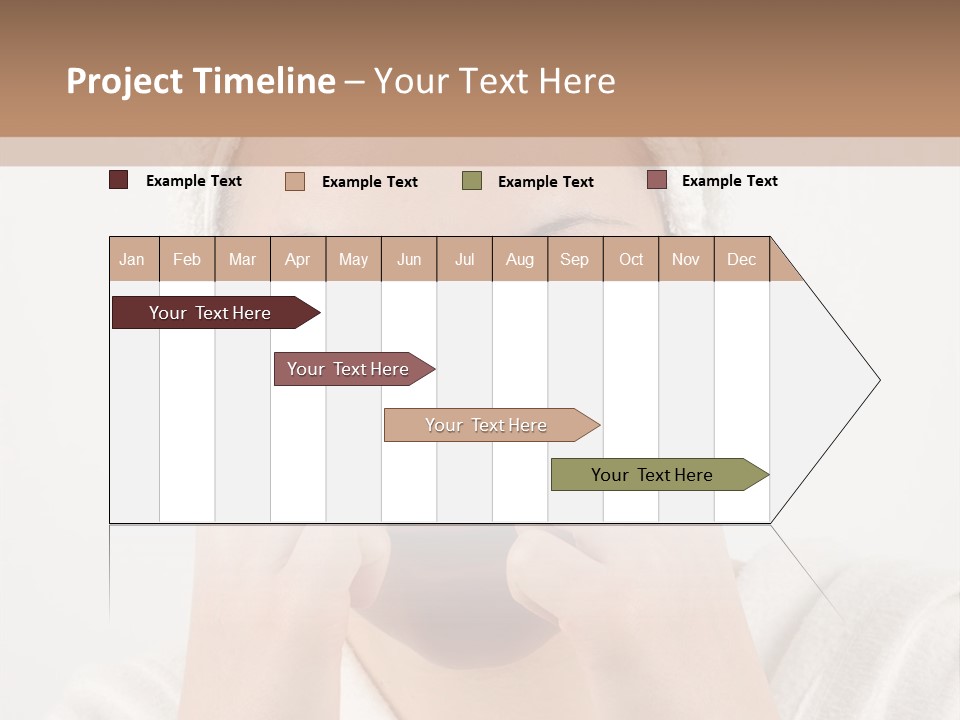 Shower Bathroom Towel PowerPoint Template