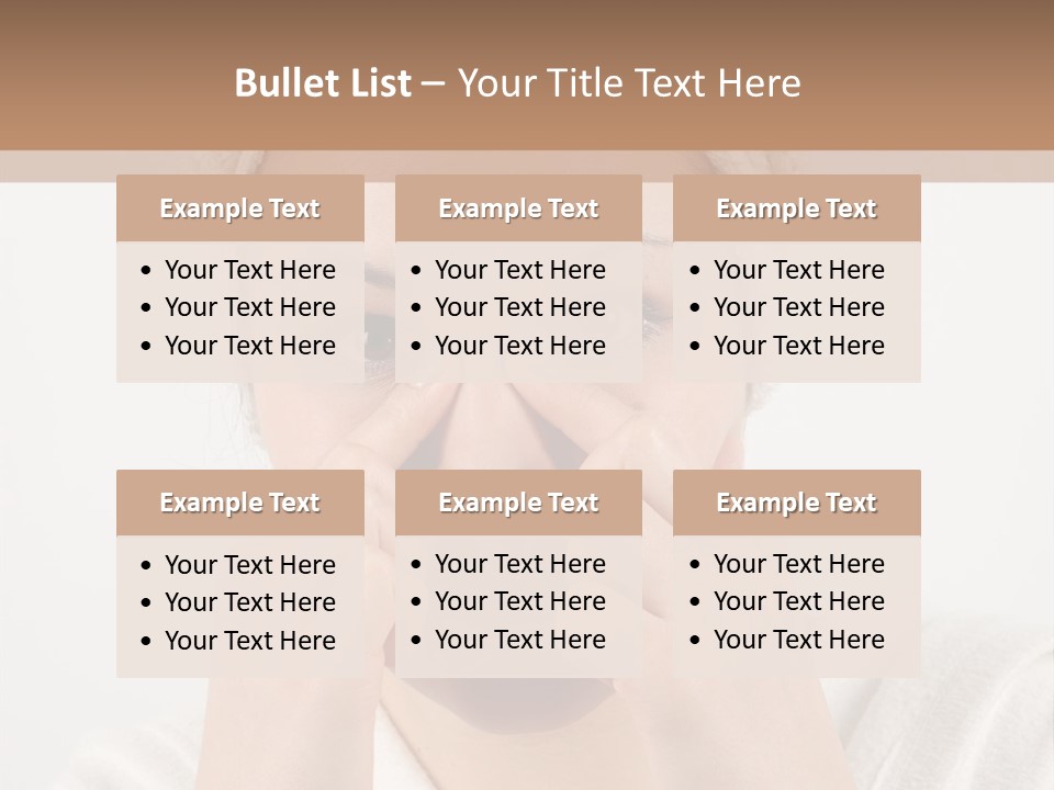 Shower Bathroom Towel PowerPoint Template