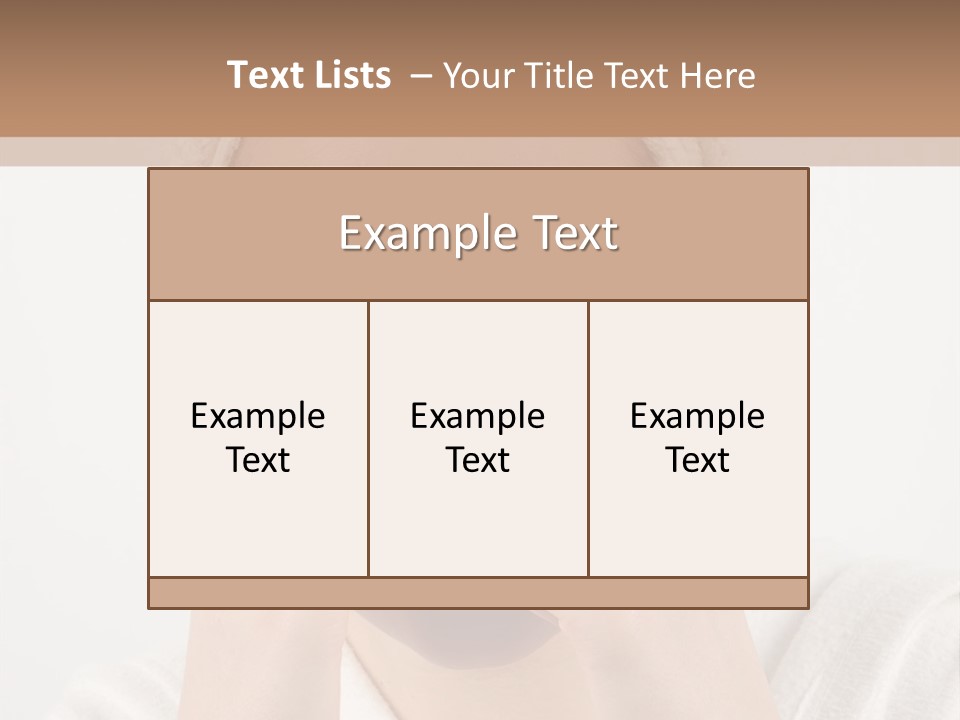 Shower Bathroom Towel PowerPoint Template