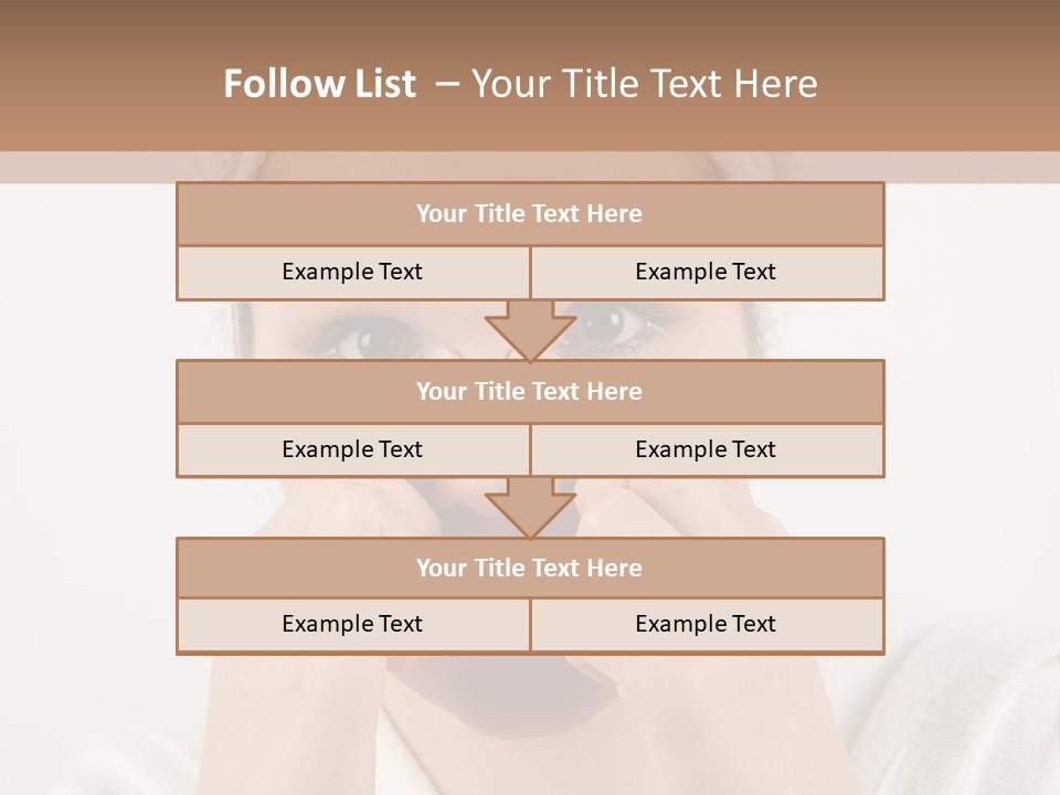 Shower Bathroom Towel PowerPoint Template