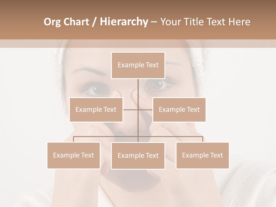 Shower Bathroom Towel PowerPoint Template