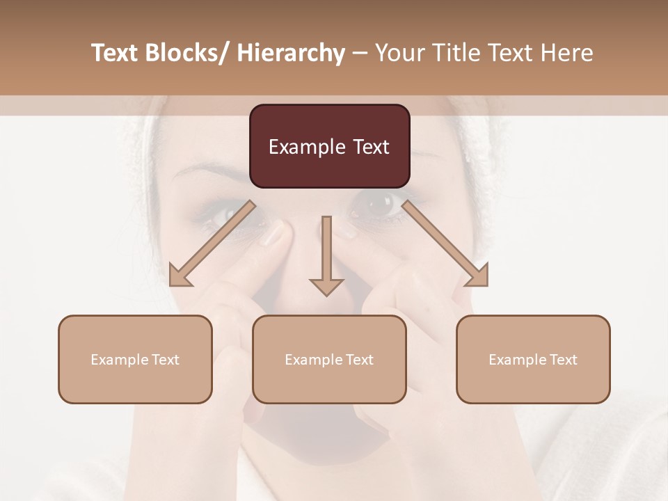 Shower Bathroom Towel PowerPoint Template