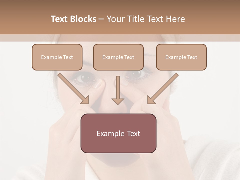 Shower Bathroom Towel PowerPoint Template