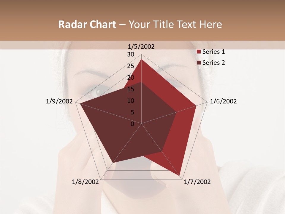 Shower Bathroom Towel PowerPoint Template