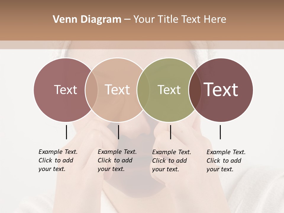 Shower Bathroom Towel PowerPoint Template