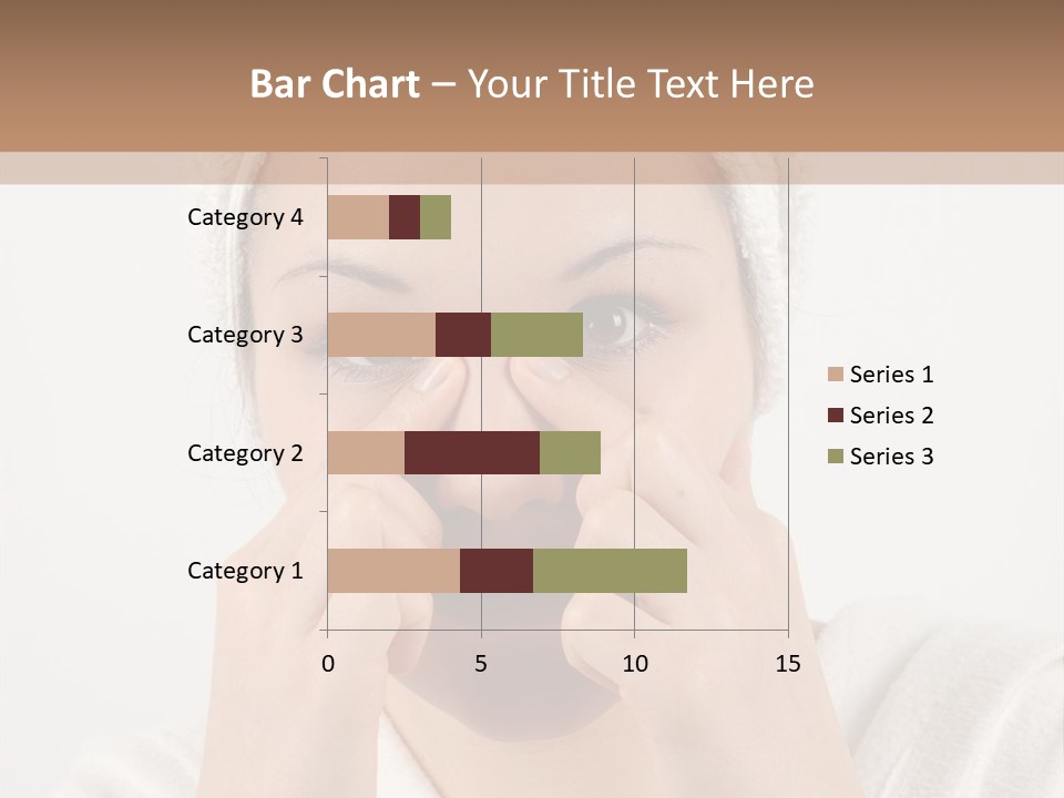 Shower Bathroom Towel PowerPoint Template