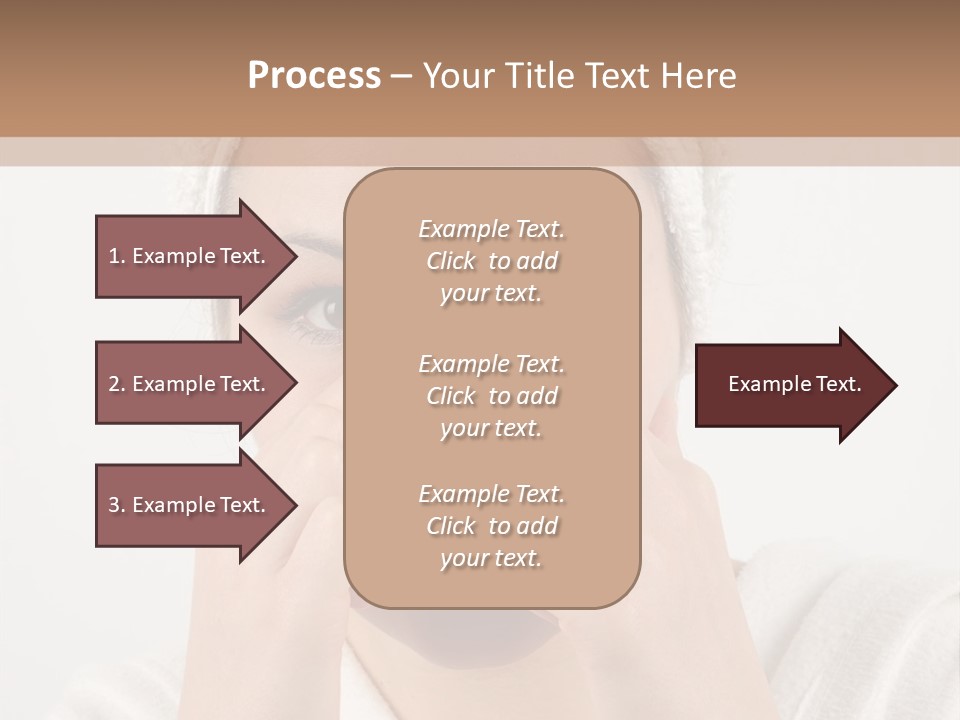 Shower Bathroom Towel PowerPoint Template