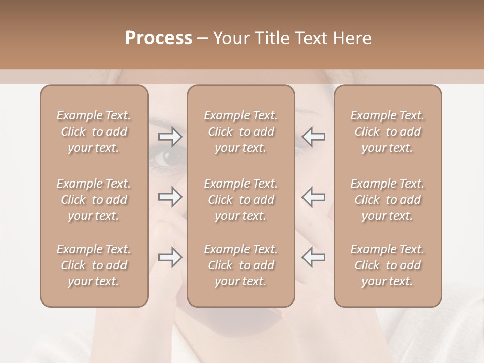 Shower Bathroom Towel PowerPoint Template