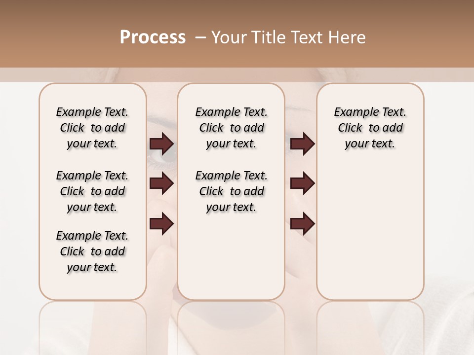 Shower Bathroom Towel PowerPoint Template