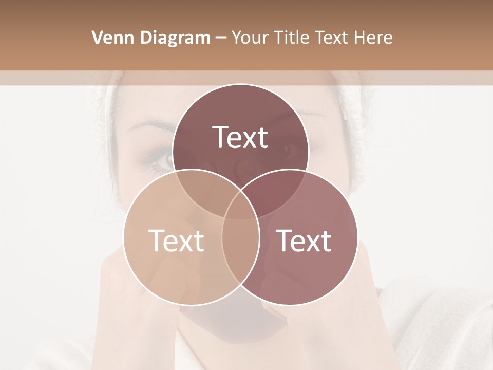 Shower Bathroom Towel PowerPoint Template