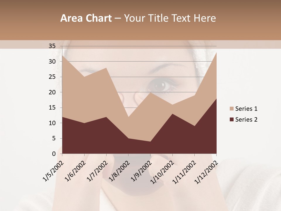Shower Bathroom Towel PowerPoint Template