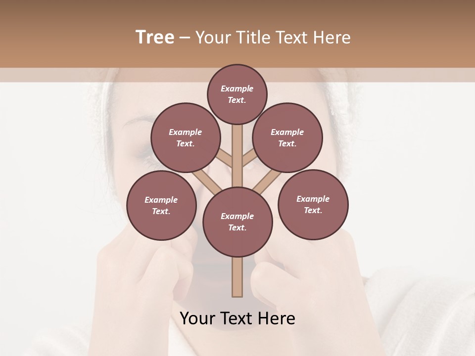 Shower Bathroom Towel PowerPoint Template