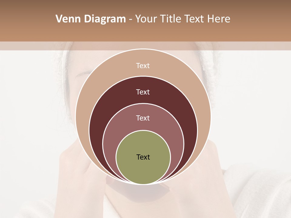 Shower Bathroom Towel PowerPoint Template