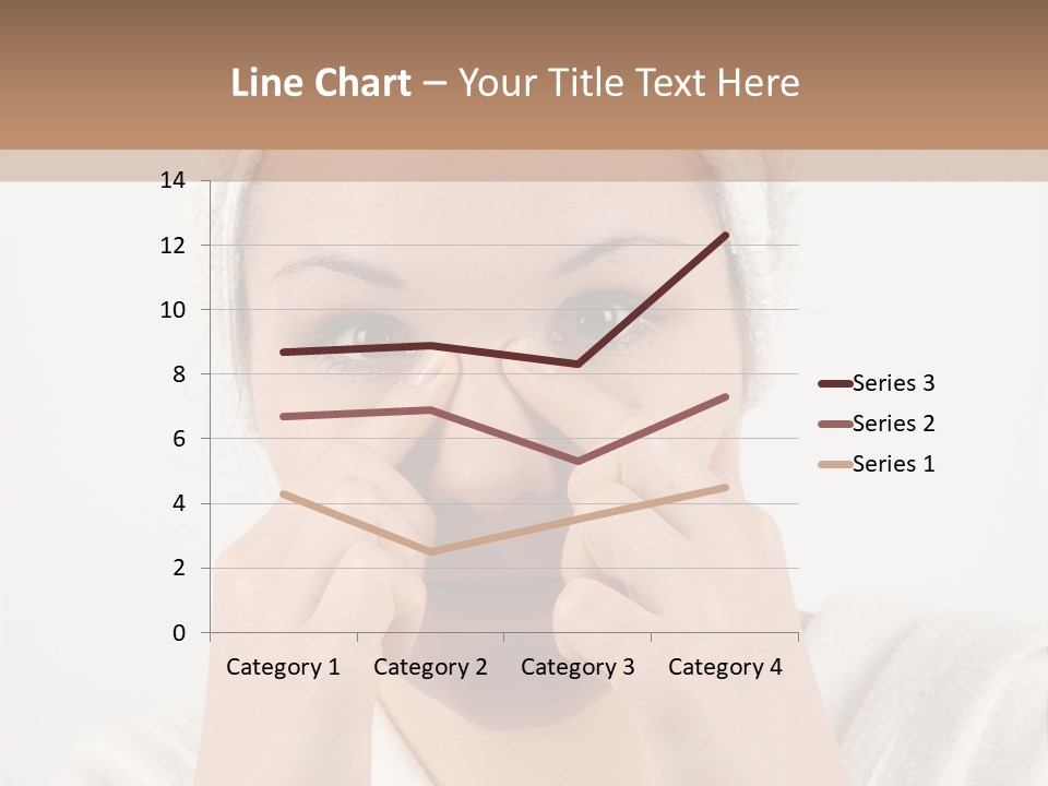 Shower Bathroom Towel PowerPoint Template