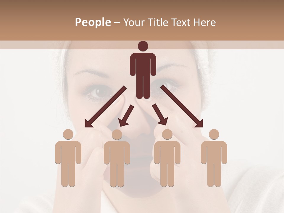 Shower Bathroom Towel PowerPoint Template