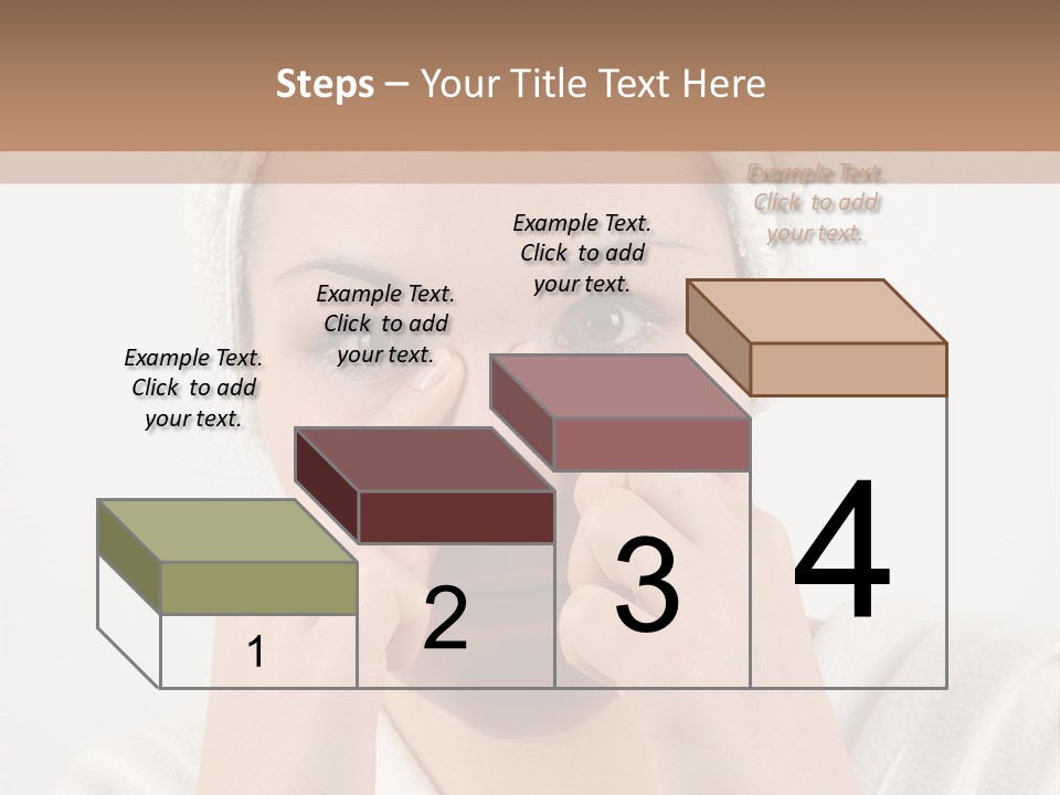 Shower Bathroom Towel PowerPoint Template