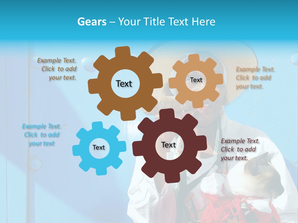 Face Traditional Ancient PowerPoint Template