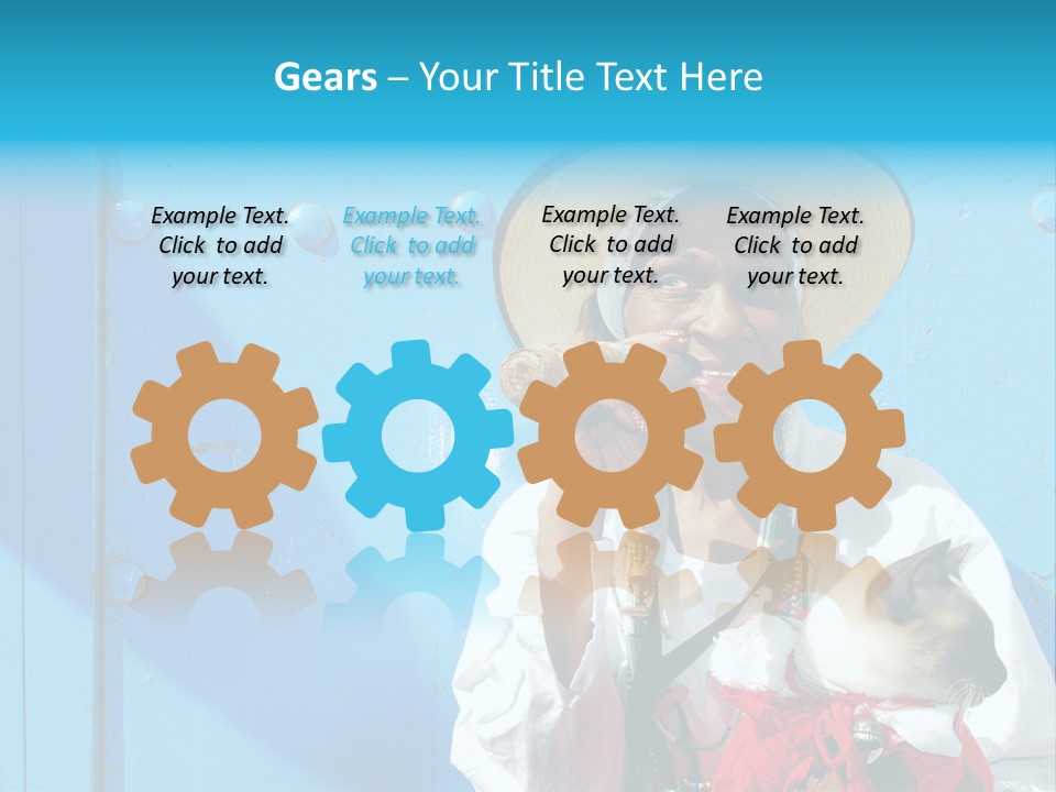 Face Traditional Ancient PowerPoint Template