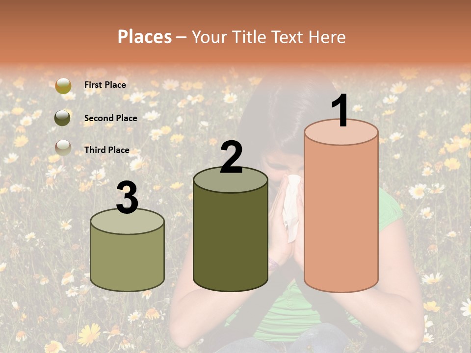 Outside Child Fever PowerPoint Template