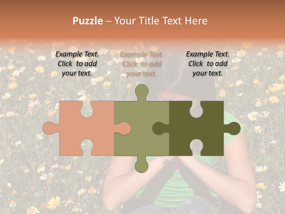 Outside Child Fever PowerPoint Template