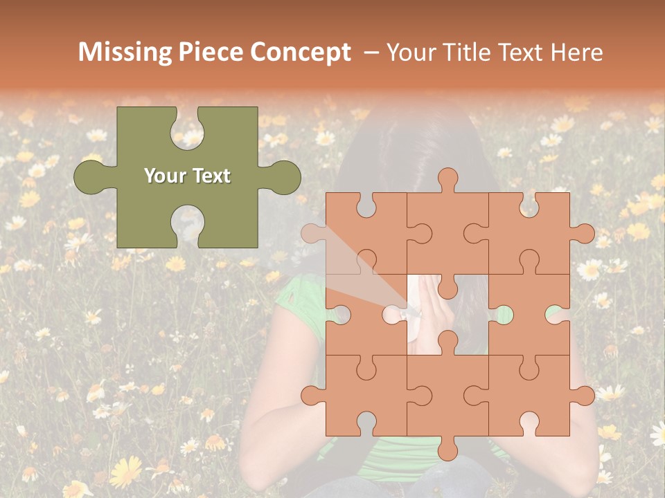 Outside Child Fever PowerPoint Template