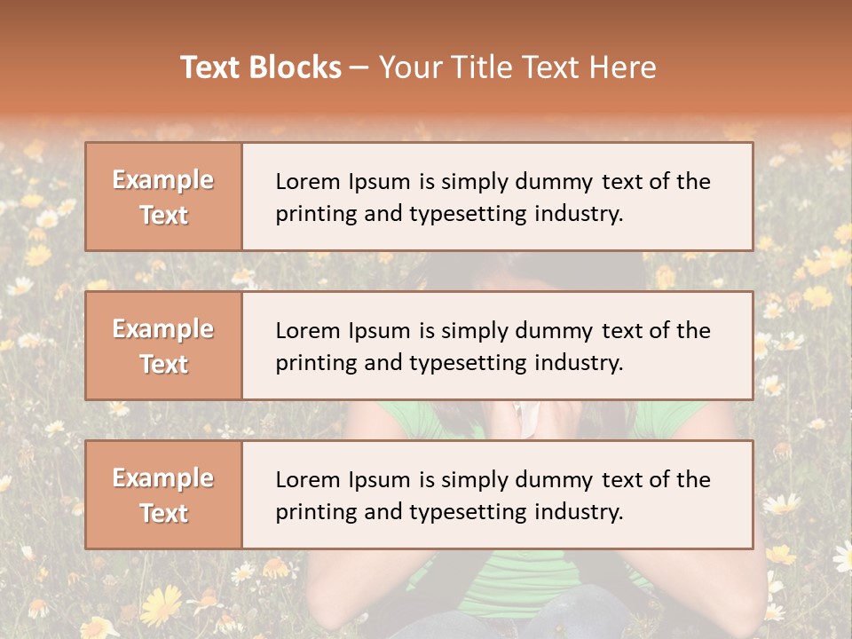 Outside Child Fever PowerPoint Template