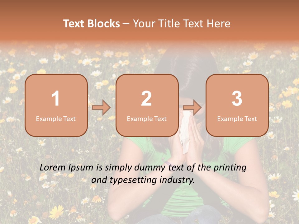 Outside Child Fever PowerPoint Template