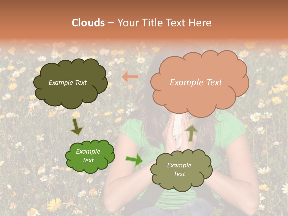 Outside Child Fever PowerPoint Template