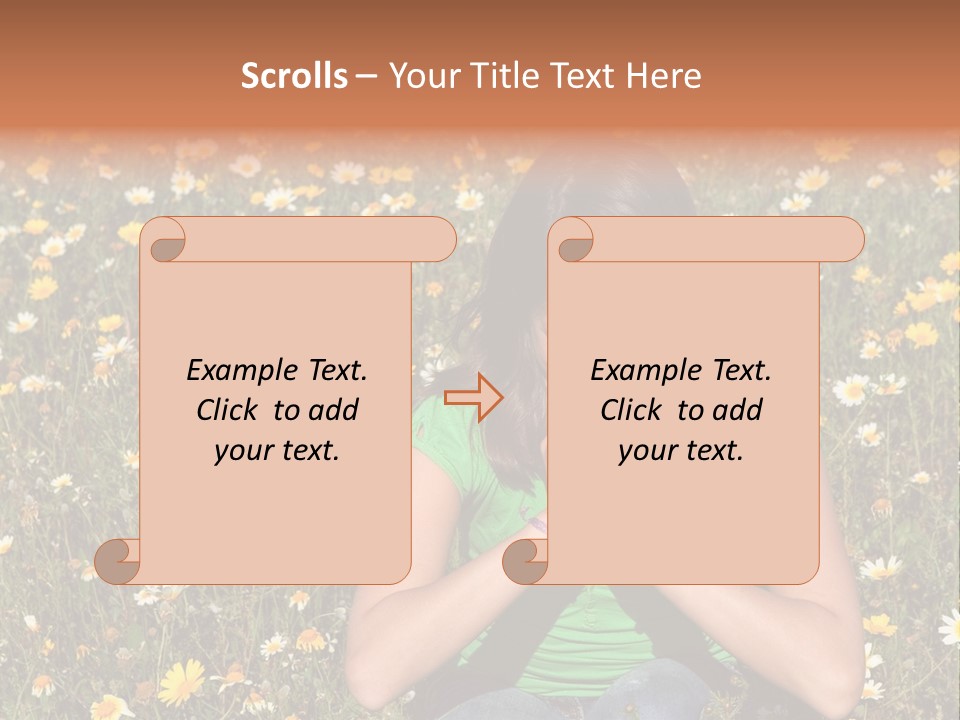 Outside Child Fever PowerPoint Template