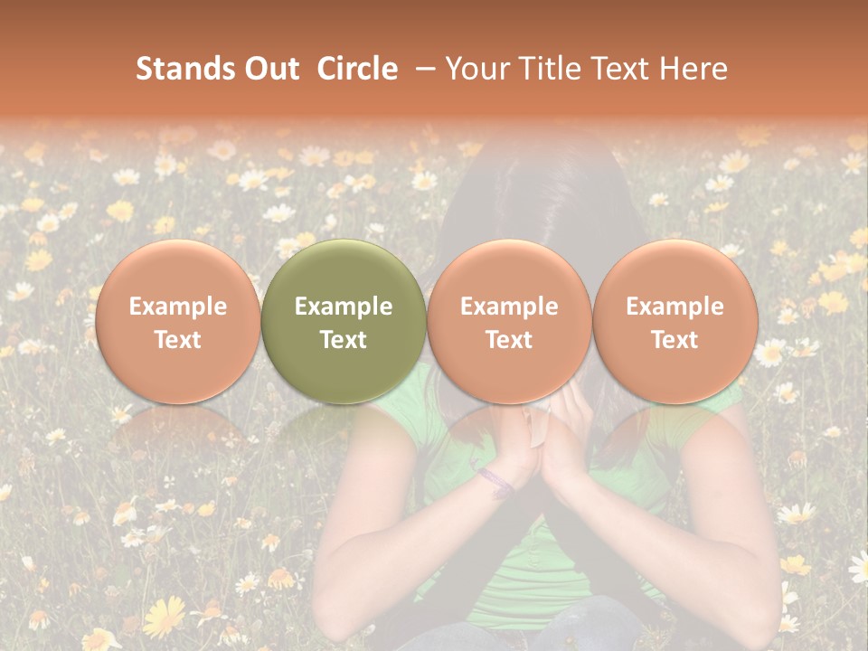 Outside Child Fever PowerPoint Template