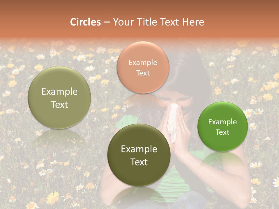 Outside Child Fever PowerPoint Template