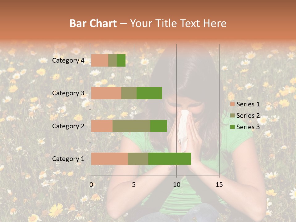 Outside Child Fever PowerPoint Template