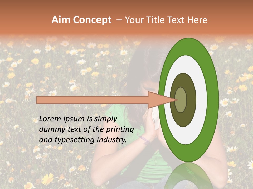 Outside Child Fever PowerPoint Template