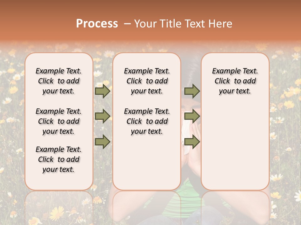 Outside Child Fever PowerPoint Template