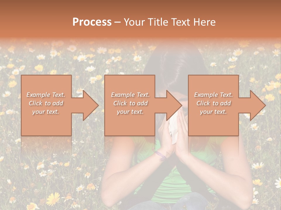 Outside Child Fever PowerPoint Template