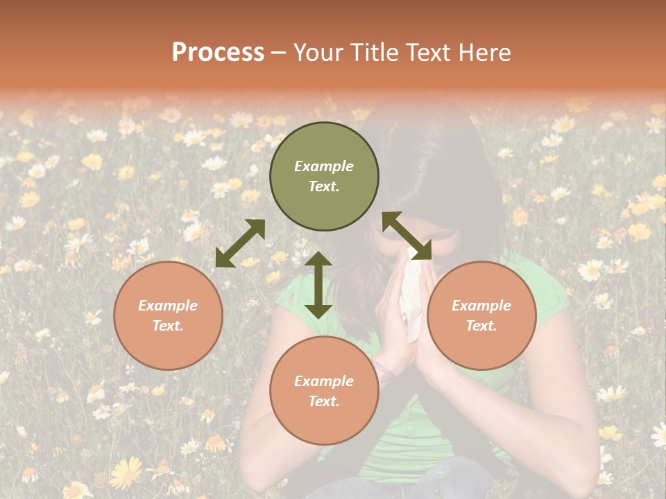 Outside Child Fever PowerPoint Template