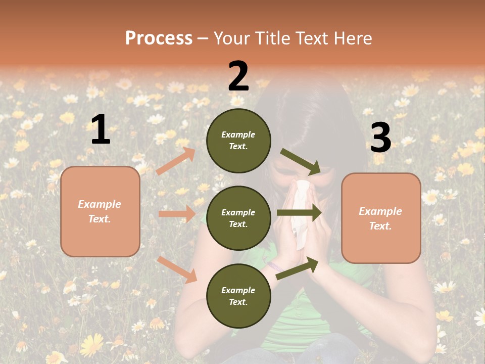 Outside Child Fever PowerPoint Template