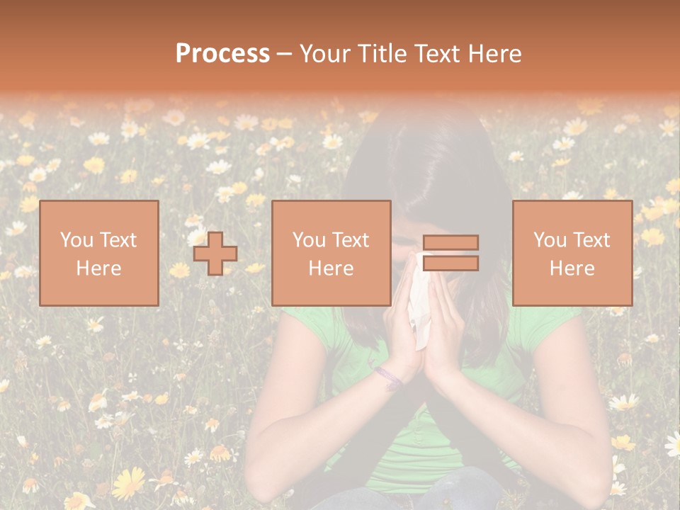 Outside Child Fever PowerPoint Template